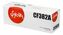 Картридж Sakura CF382A (312A) для HP, желтый, 2700 к.
